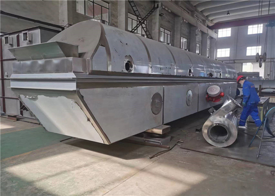 電動/蒸気/熱油で加熱された液体床乾燥機 SS304 316L PLC制御 1000kg/H