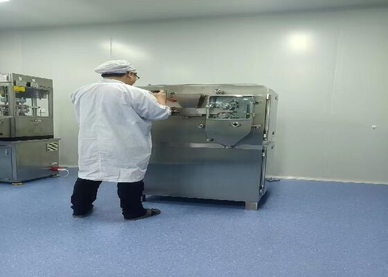 100-240kg/H カプセル充填顆粒用の水平供給タイプ ローラー コンパクター